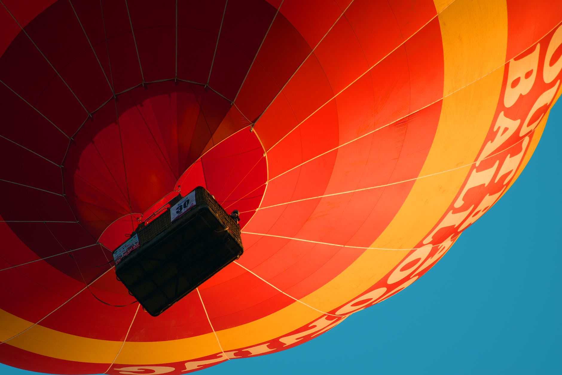 low angle photography of hot air balloon